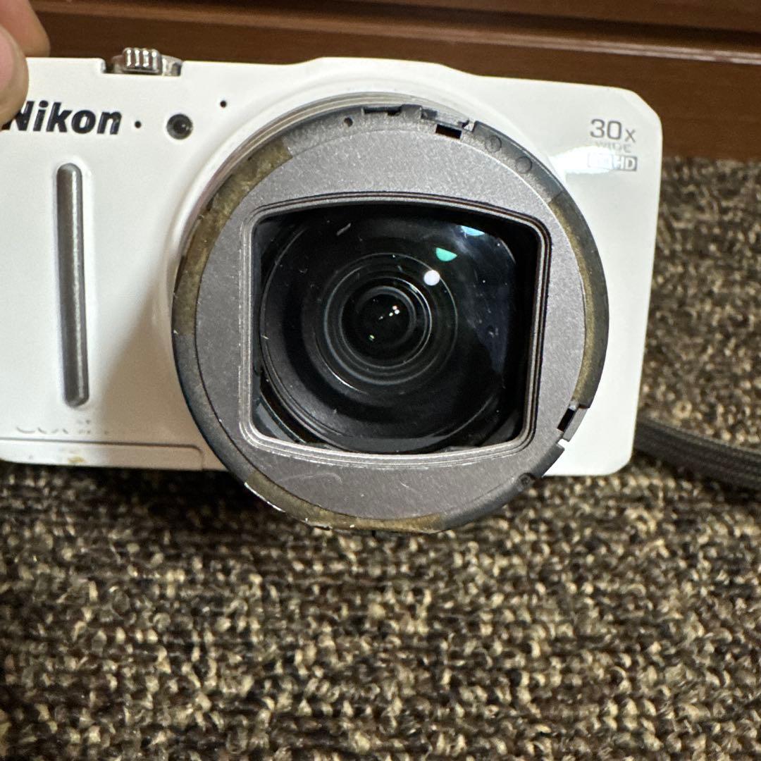 Nikon COOLPIX S9700 ホワイト デジカメ ジャンク