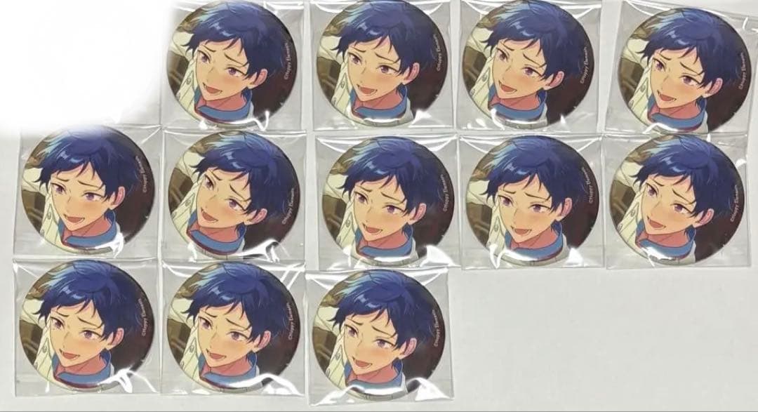 あんスタ　コレ缶　缶バッジ　伏見弓弦