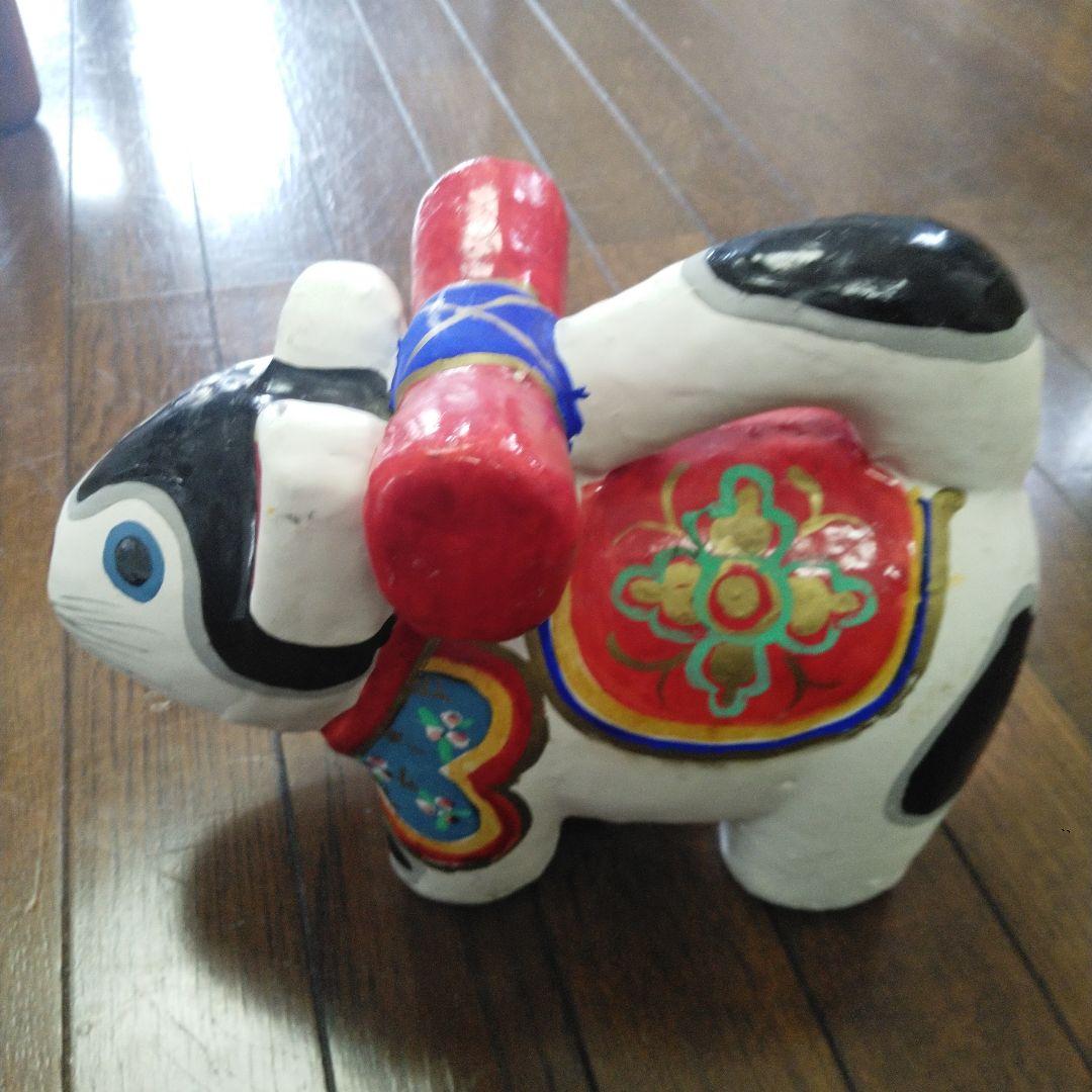 浜松張り子　犬張り子　ヴィンテージ　二橋志乃　年代1960~1970