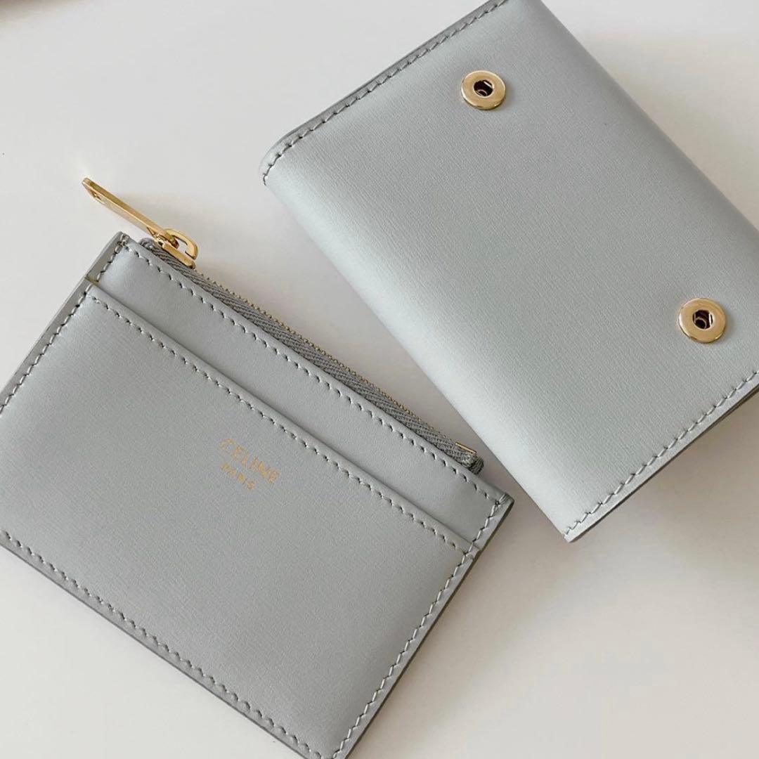 ヨ*コ様 最終値下げCELINE♡セリーヌ♡トリオンフ コンパクトウォレット ソ