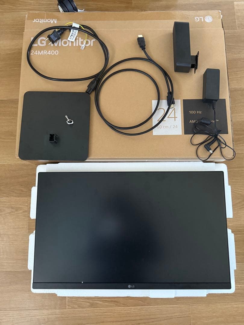 LG 24MR400-B 24インチモニター