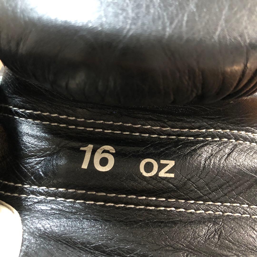 【美品】Winning ボクシンググローブ 16oz ブラック