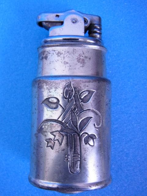 未使用品　和ガラス　切子　煙草セット　三越　戦前　デットストック　昭和レトロ