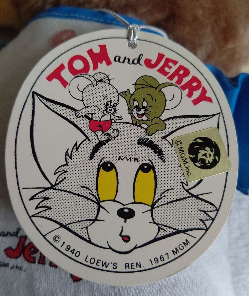 c希少・ヴィンテージ 昭和レトロ(マスダヤぬいぐるみ) トムとジェリー