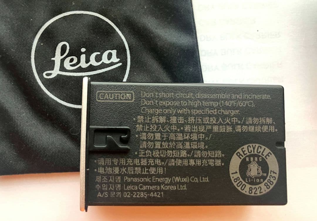 ★Leica T TL TL2 用 BP- DC13 使用回数少ない★