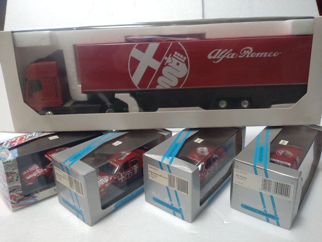 激希少 エリゴール1/43 アルファチームトランスポーター Alfa Romeo