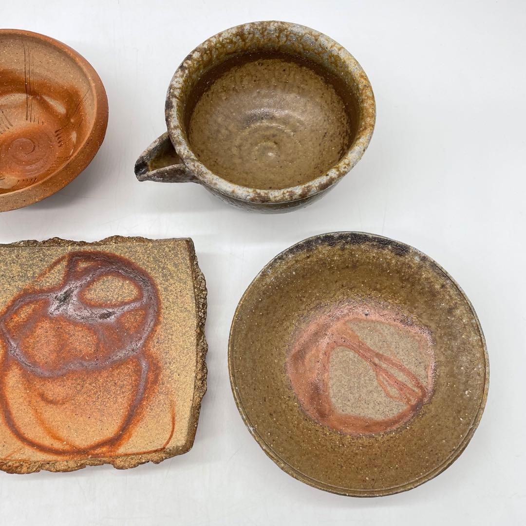 永末隆平　備前焼　鉢皿揃