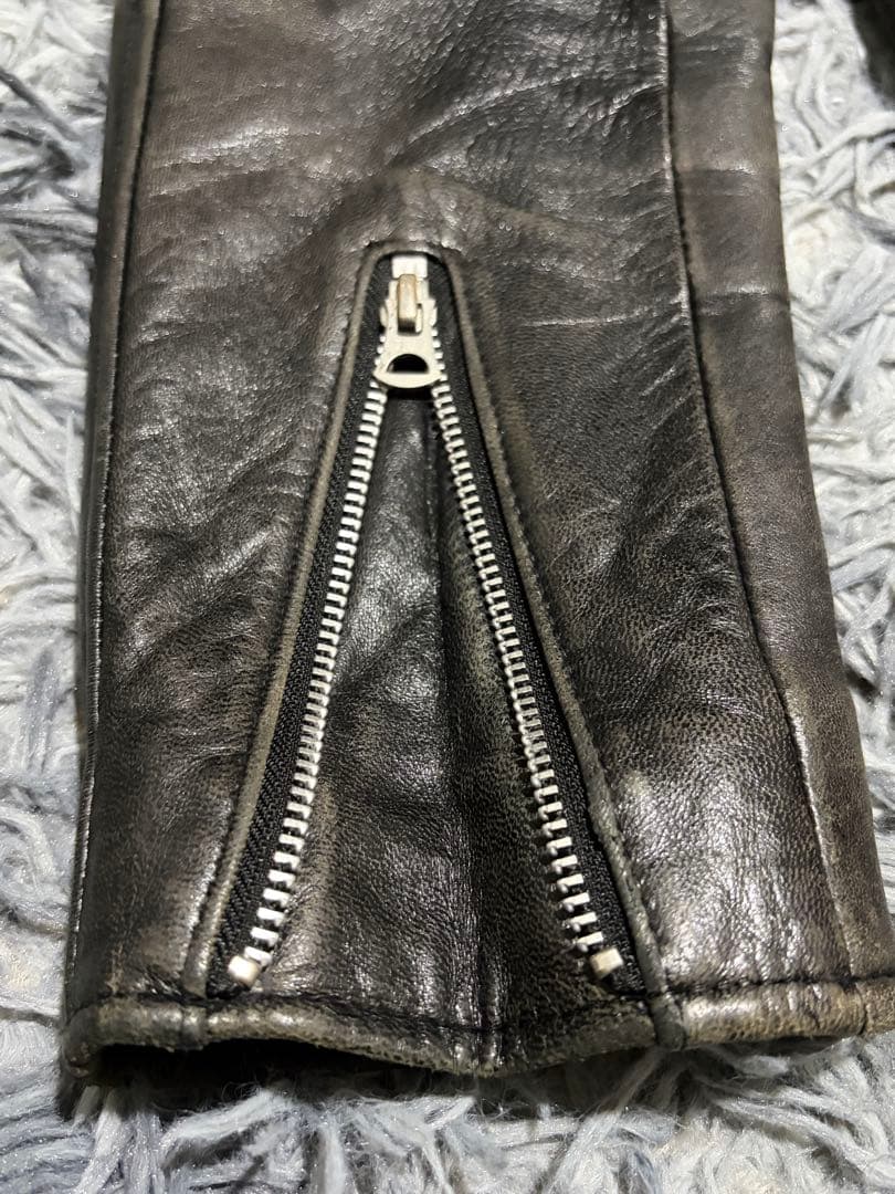 Schott×EDIFICEレザージャケット シングルライダース