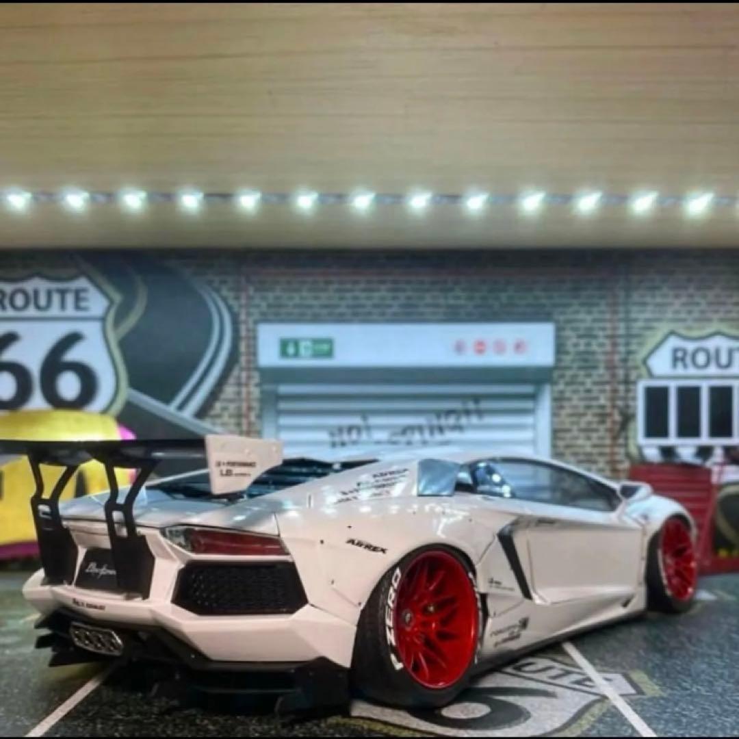 1/24 アオシマ完成品 LBWK ランボルギーニカスタム