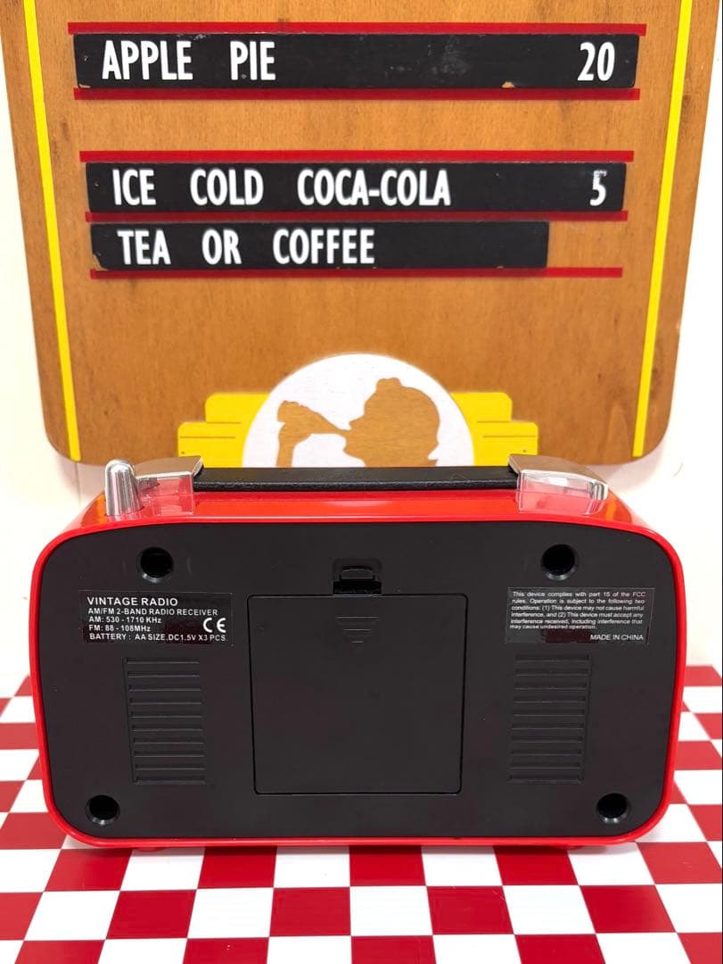 コカコーラ　Coca-Cola ビンテージラジオ　完売品　レトロ