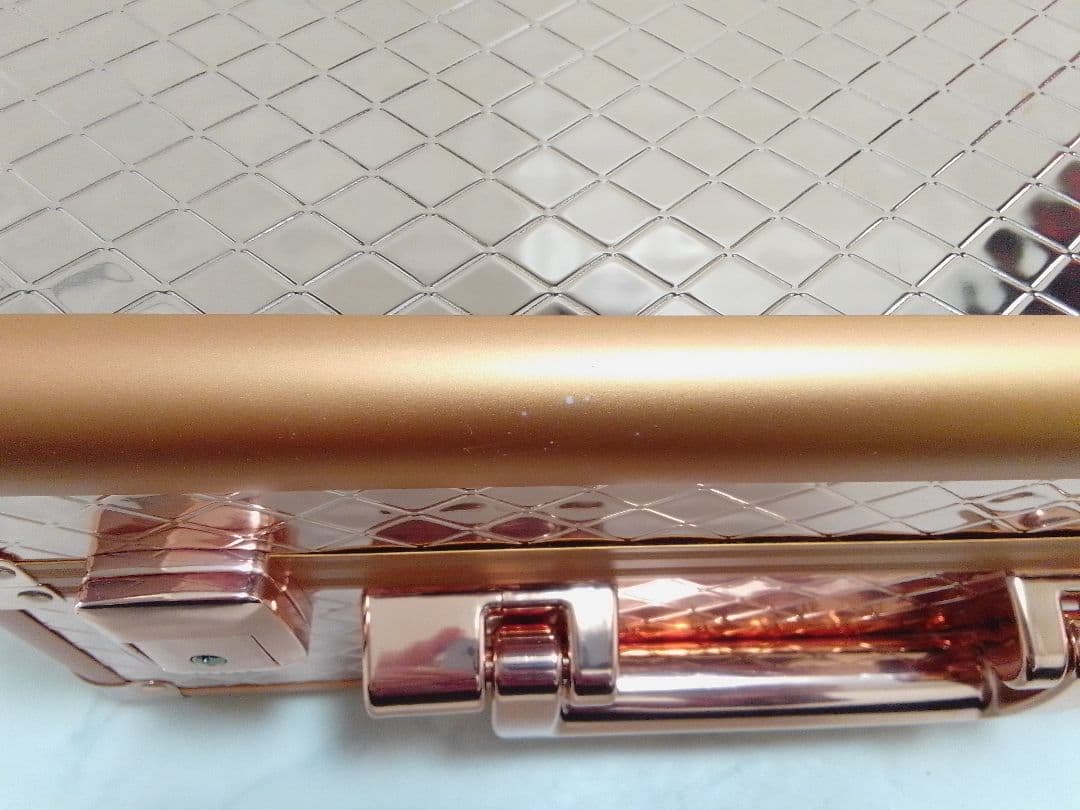 フランフラン ヴァリーズ ハリウッドボックス S メイクボックス コッパー