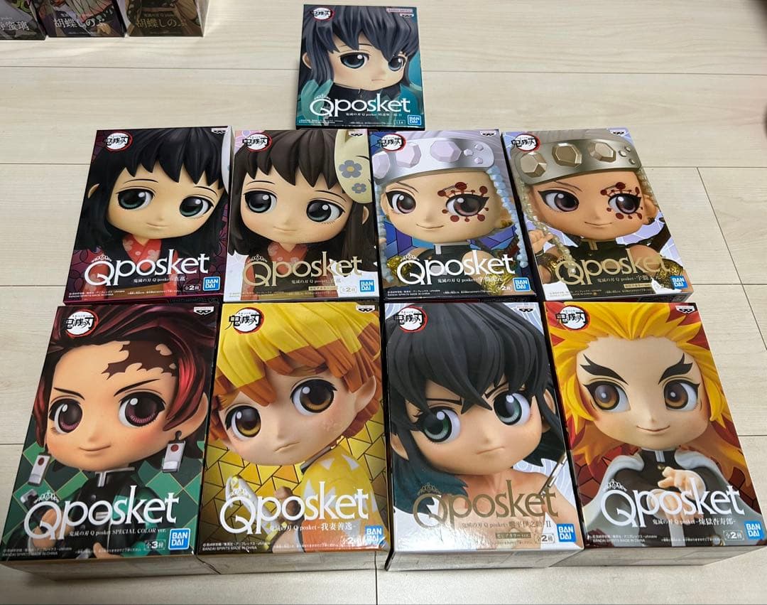 鬼滅の刃 Qposket 17体セット フィギュア