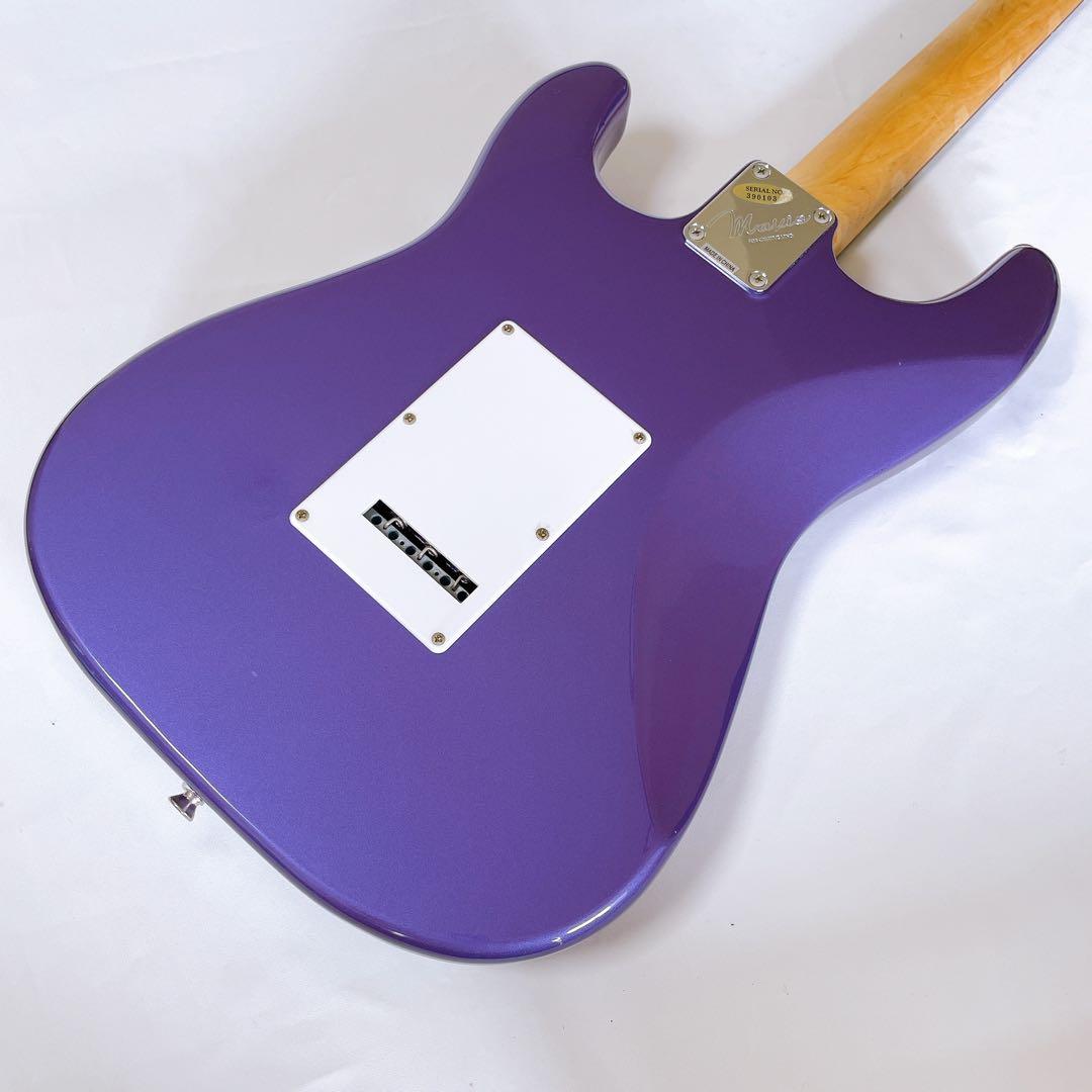 美品⭐︎Mavis　ストラトキャスタータイプ　エレキギター　メタリックパープル
