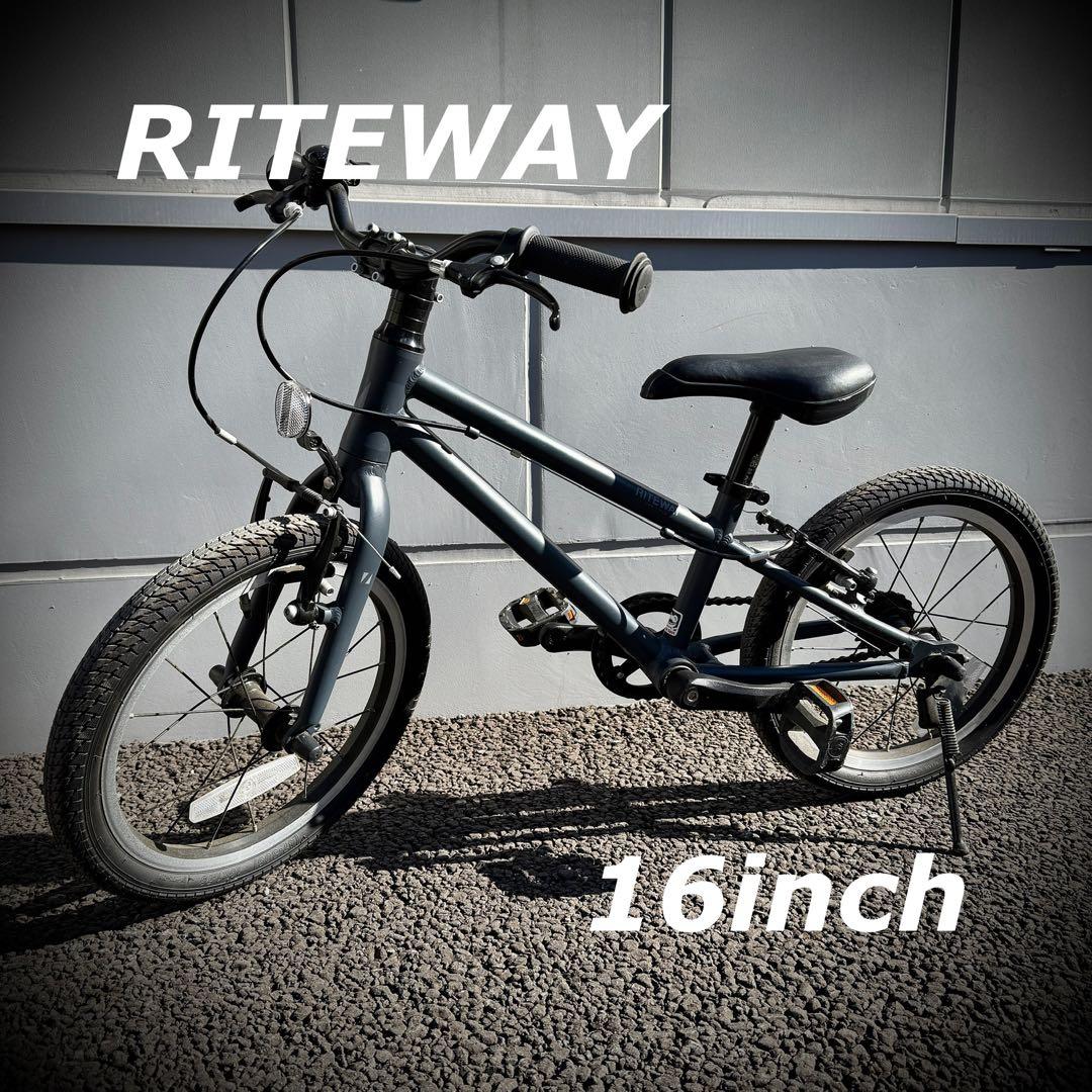 [美品・手渡し] RITEWAY ZIT16 マットブラックグレー