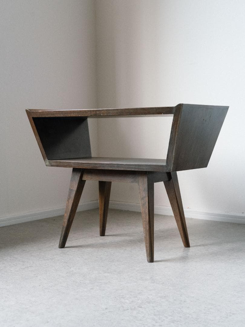 北欧 vintage ミッドセンチュリーモダン サイドテーブル 収納ボード