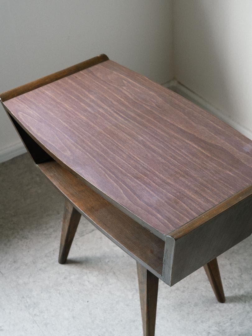 北欧 vintage ミッドセンチュリーモダン サイドテーブル 収納ボード