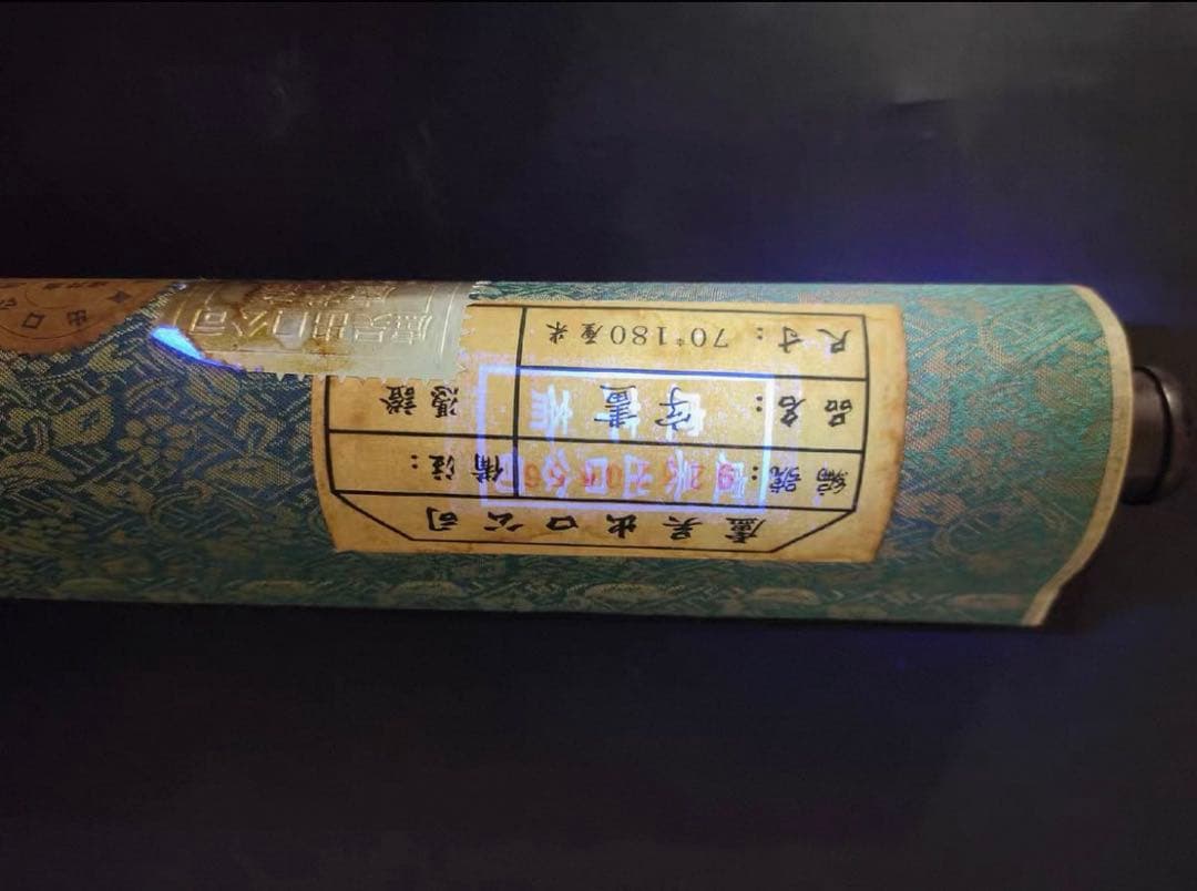 【中堂掛軸】王雪濤《報喜図》梅花と喜鵲／縁起の良い吉祥画　宣紙 手工表装