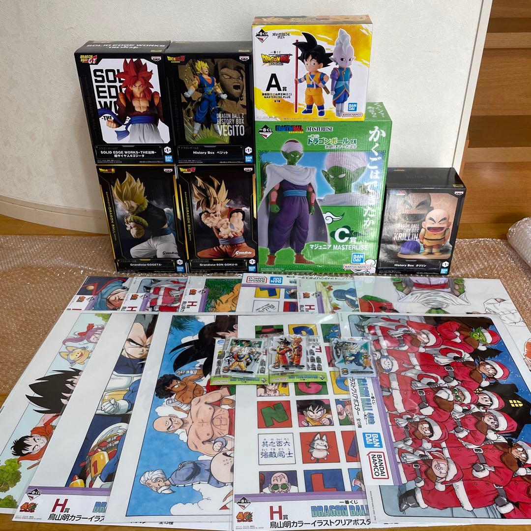 ドラゴンボール フィギュア　一番くじ　プライズ　まとめ売り　おまけつき