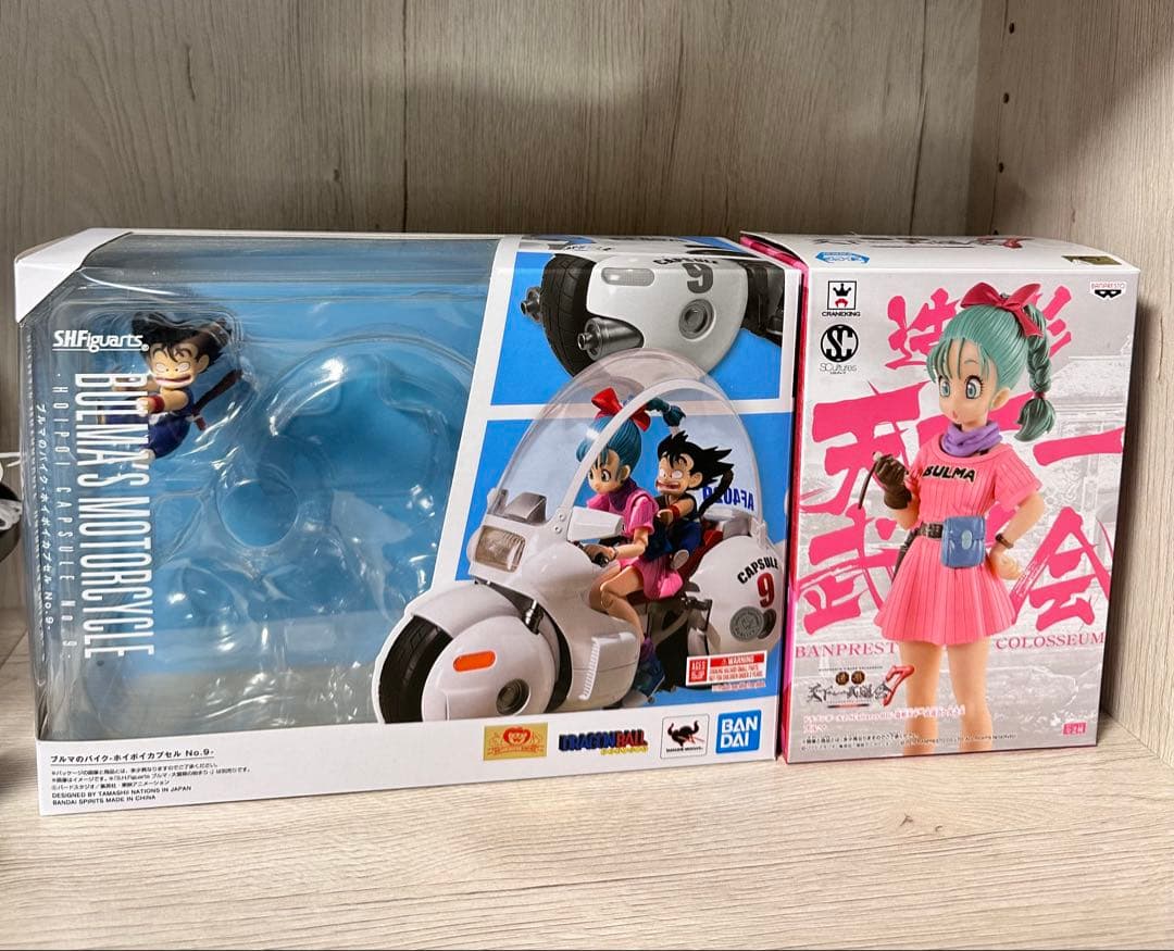 S.H.Figuartsブルマのバイクホイポイカプセル No.9造形天下一ブルマ