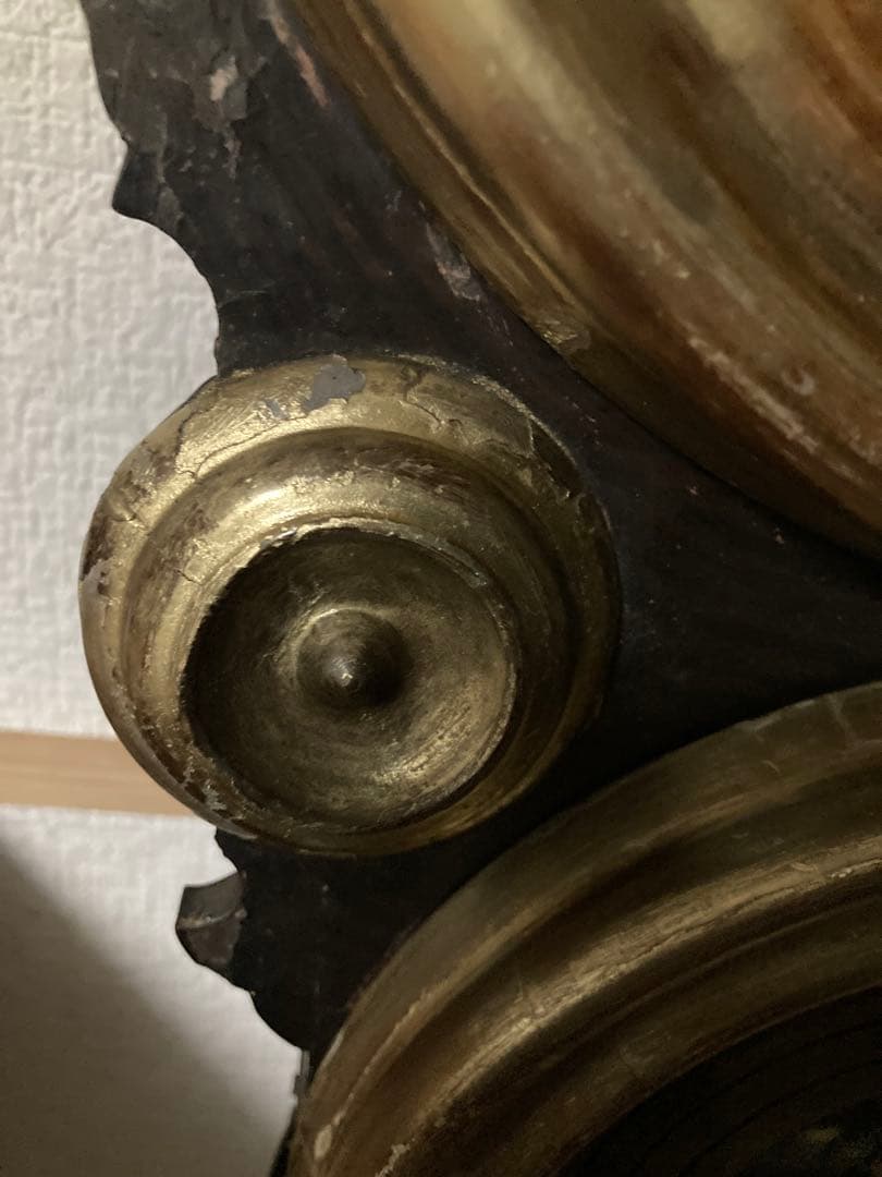 精工舎 柳島工場製 四つ玉ダルマ柱時計 稼働中