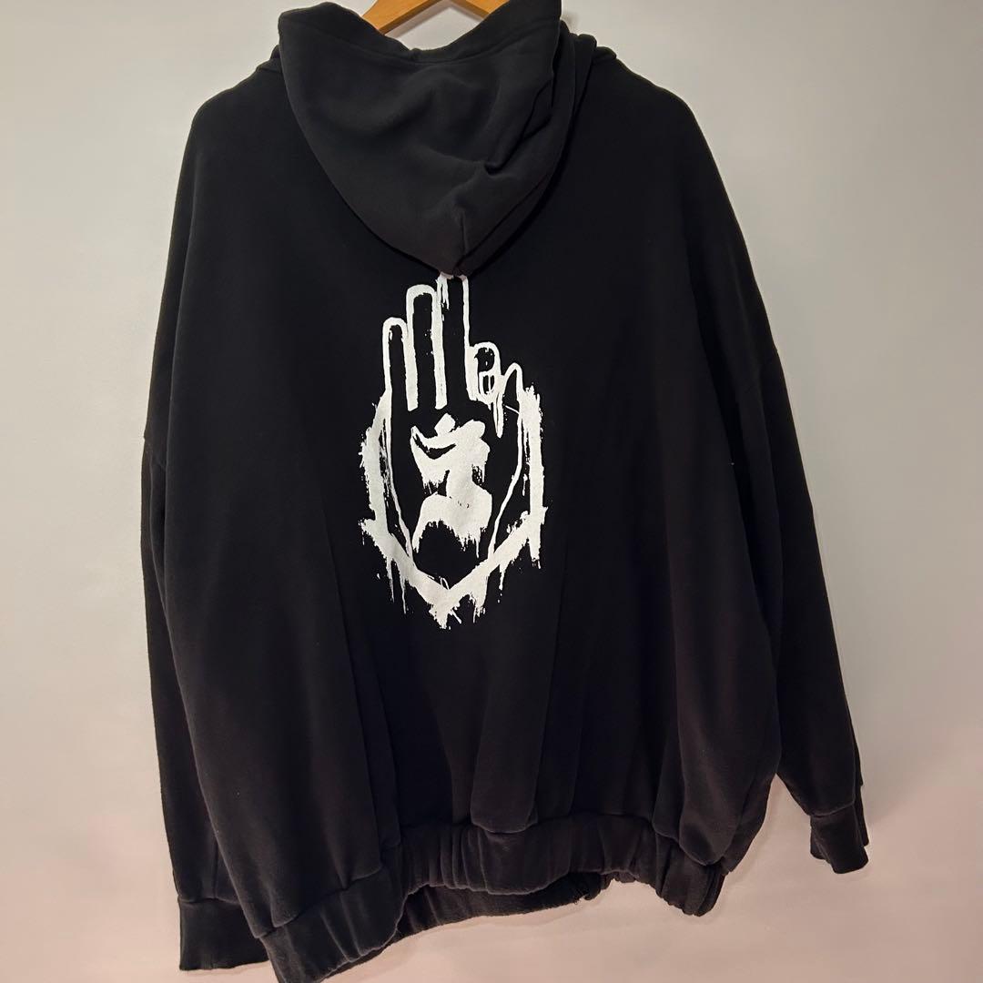 真天地開闢集団ジグザグ　パーカー　(クリーニング済)