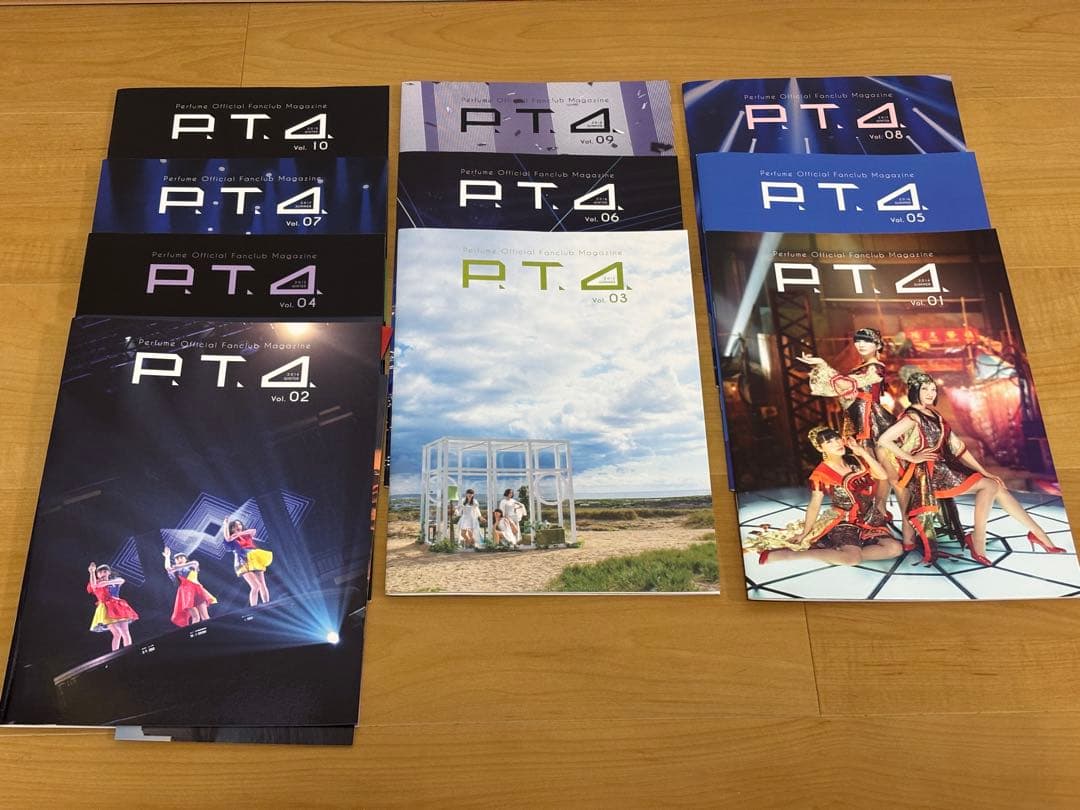 Perfumeグッズ CD DVD P.T.A. 会報誌 ポスターなど