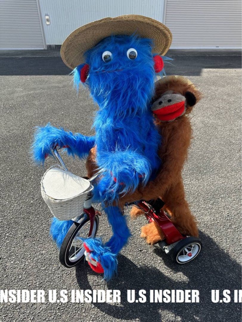 雑*屋様 幻の試作品!? 可愛すぎる!! 三輪車 モンスター兄弟（プロモ、マイク