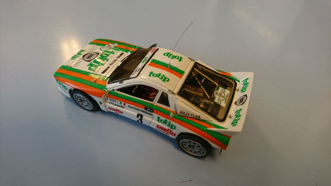 1/43メタルキット ランチャ037 トティプ使用