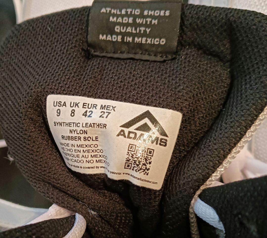 新品未使用　ADAMS ボクシングシューズ ホワイト