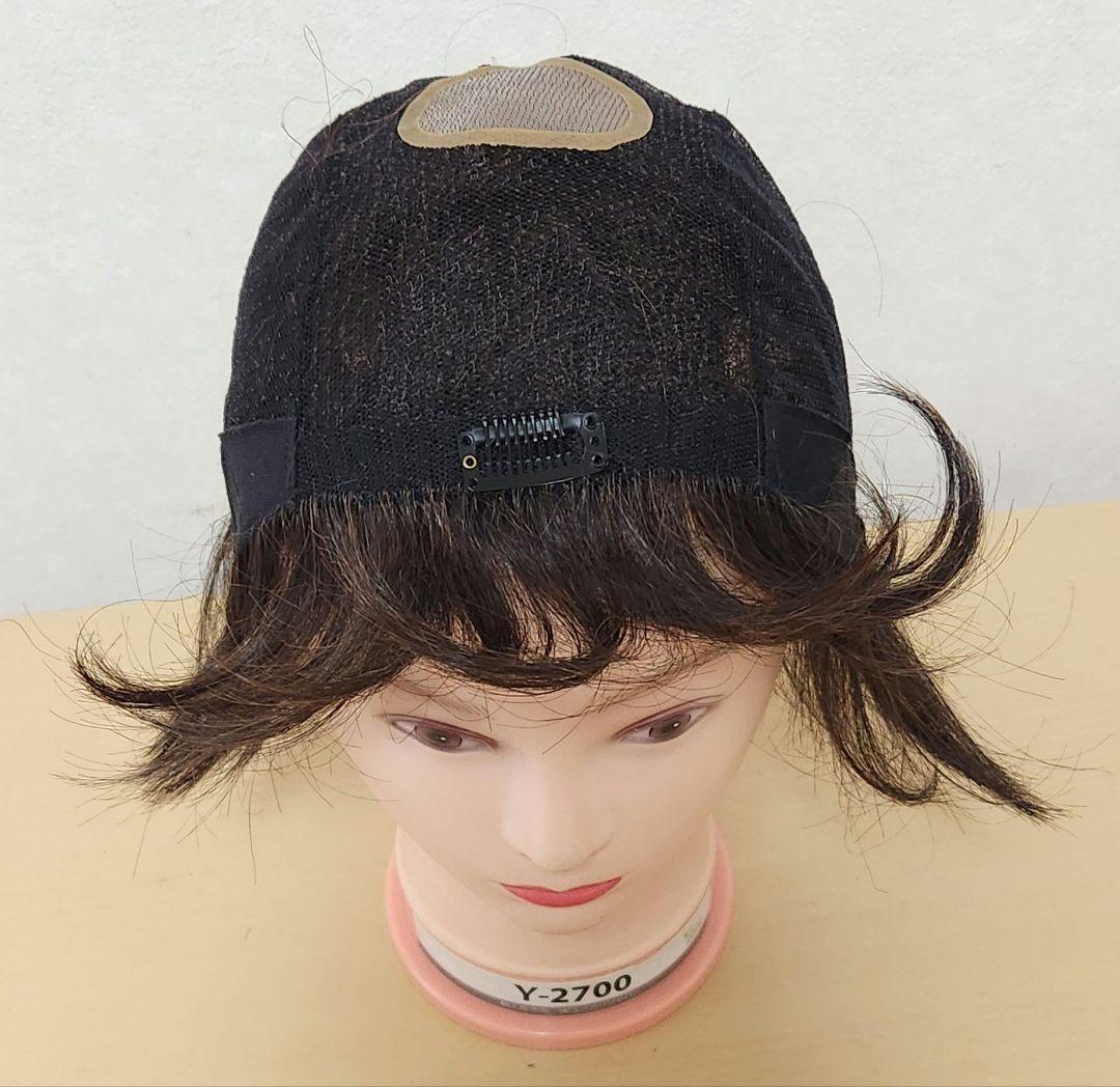 ぽっちり　2個まとめてウィッグ　ショートボブウィッグ ダークブラウン