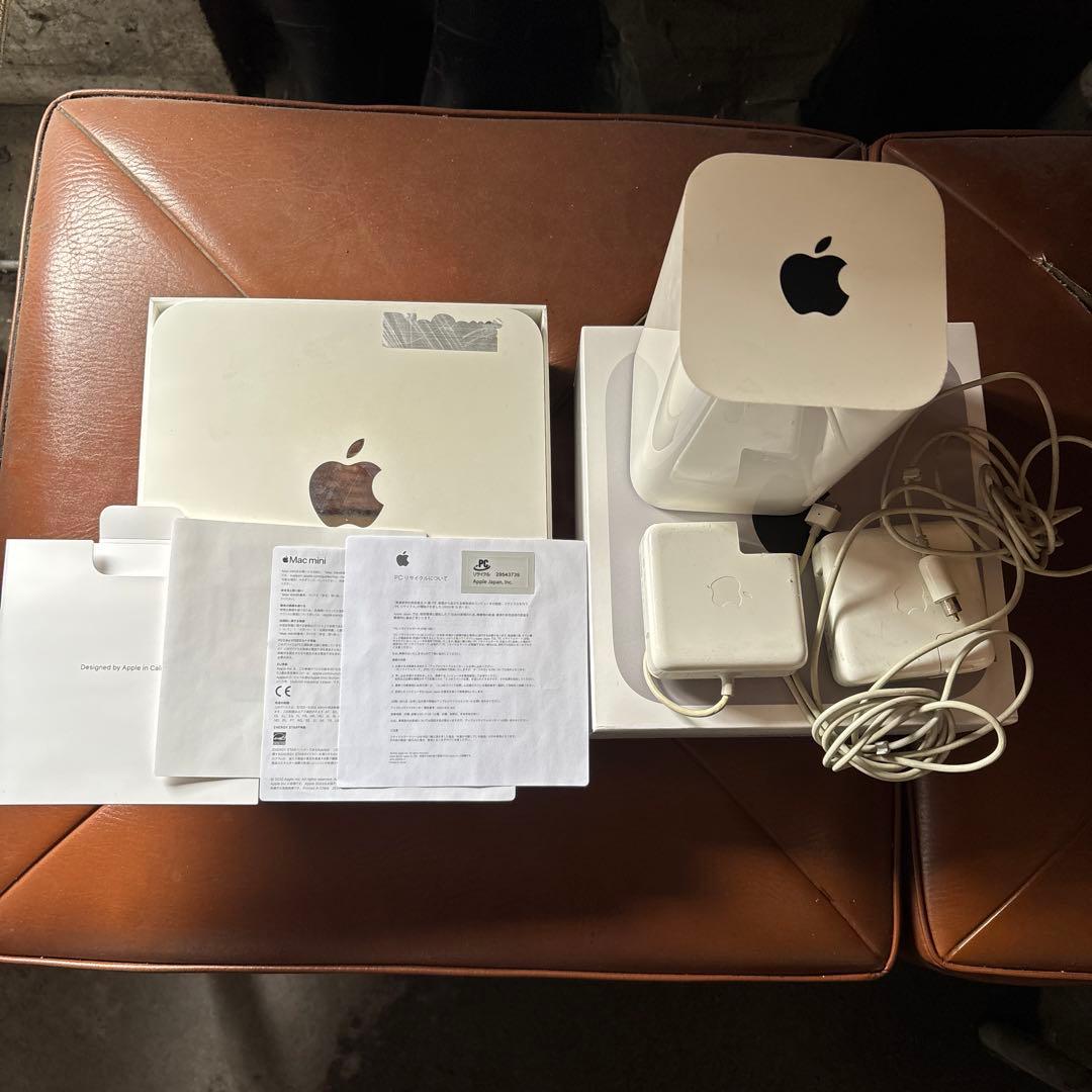 ジャンクApple Mac mini 本体 + Time Capsule