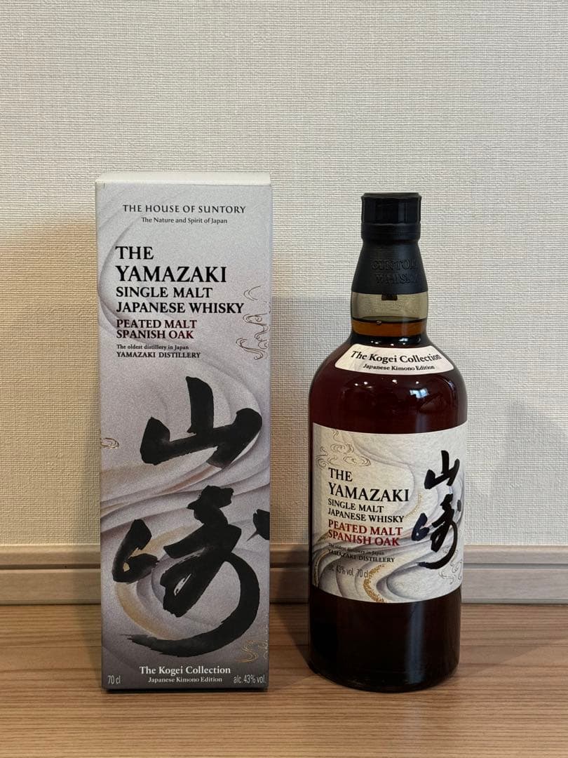 山崎 スパニッシュオーク PEATED MALT SPANISH OAK