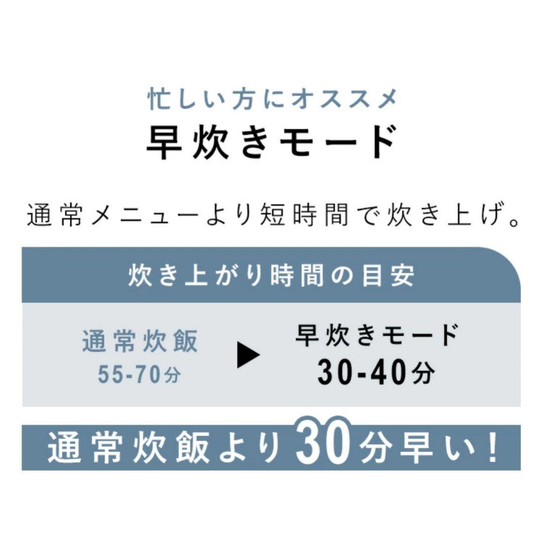 アイリスオーヤマ ブラック 炊飯器 5.5合 マイコン式