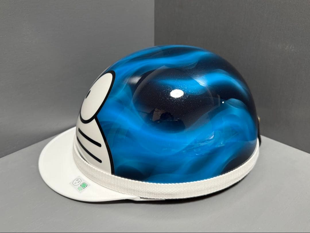 てる 画像確認用 ブルー ヘルメット