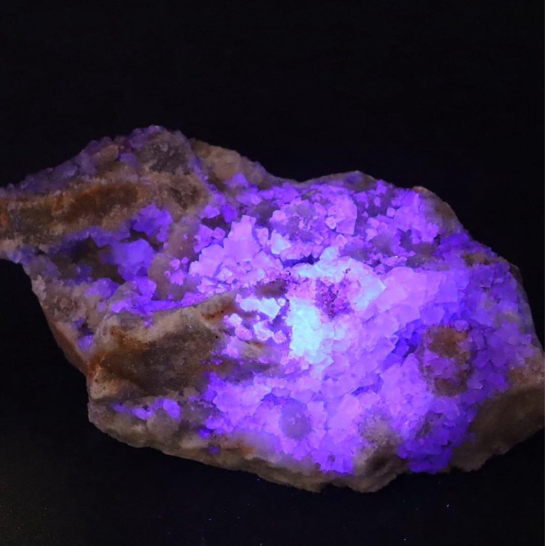 蛍石 ニューメキシコ産 フローライト 406.2g FL466 原石 鉱物天然石