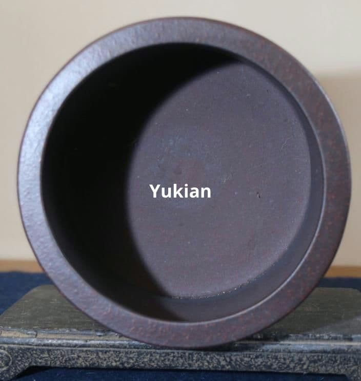 紫砂鉢 無孔 銅銭草碗 蓮華盆 水洗 植木鉢 小品盆栽鉢 大品盆栽鉢