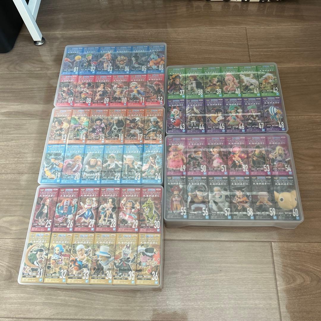 ワンピースフィギュア　ワーコレ　大海賊百景　コンプ60種セット