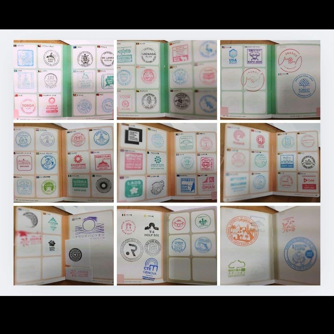 全制覇◆大阪関西万博 公式スタンプパスポート おまけ付