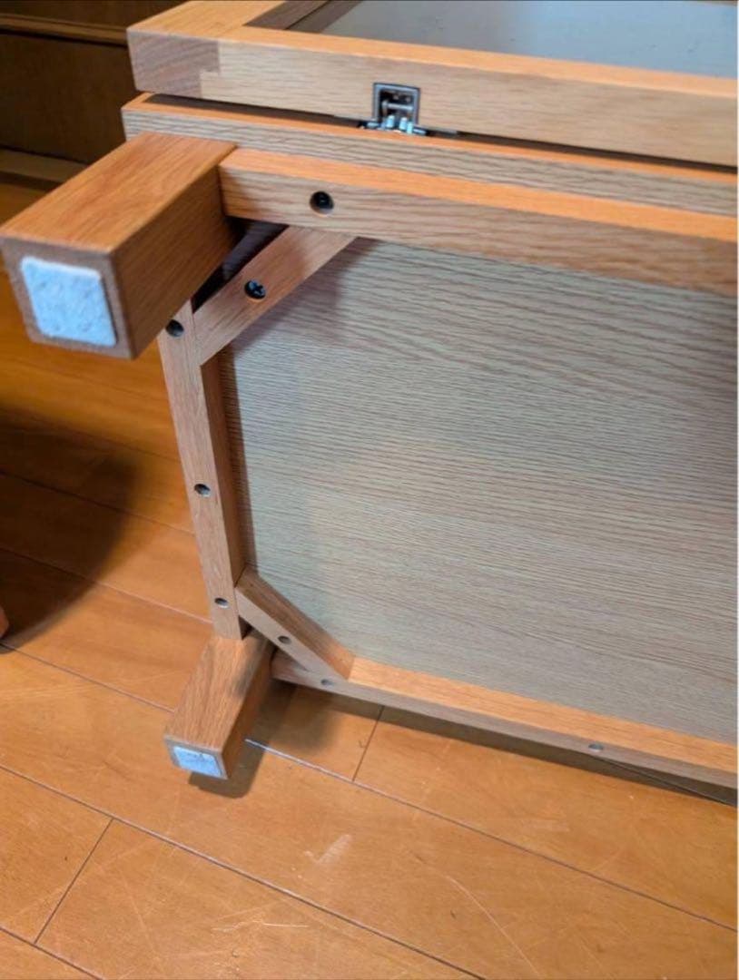 ■送料込■無印良品 木製テレビボード オーク材 棚 収納 木製家具 TV台