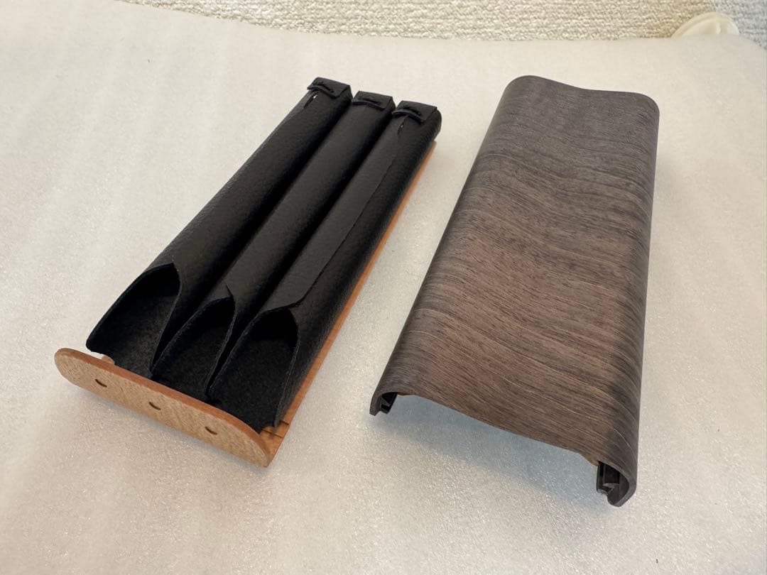 ストーリオ avanwood 万年筆ケース3本挿し 黒染め