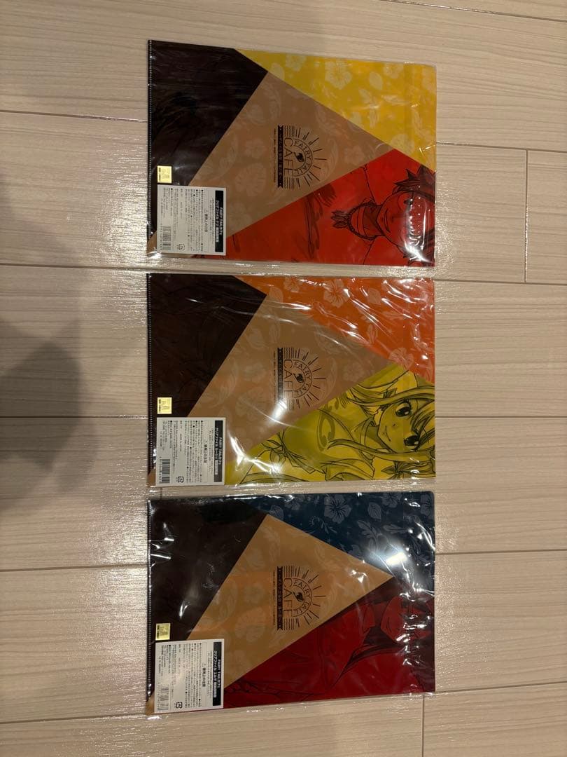 フェアリーテイル　海の家　クリアファイル　3点セット