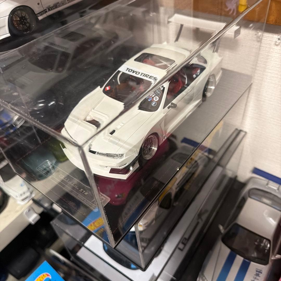シルビア S14 1/18 　限定版　99台限定　HAKU