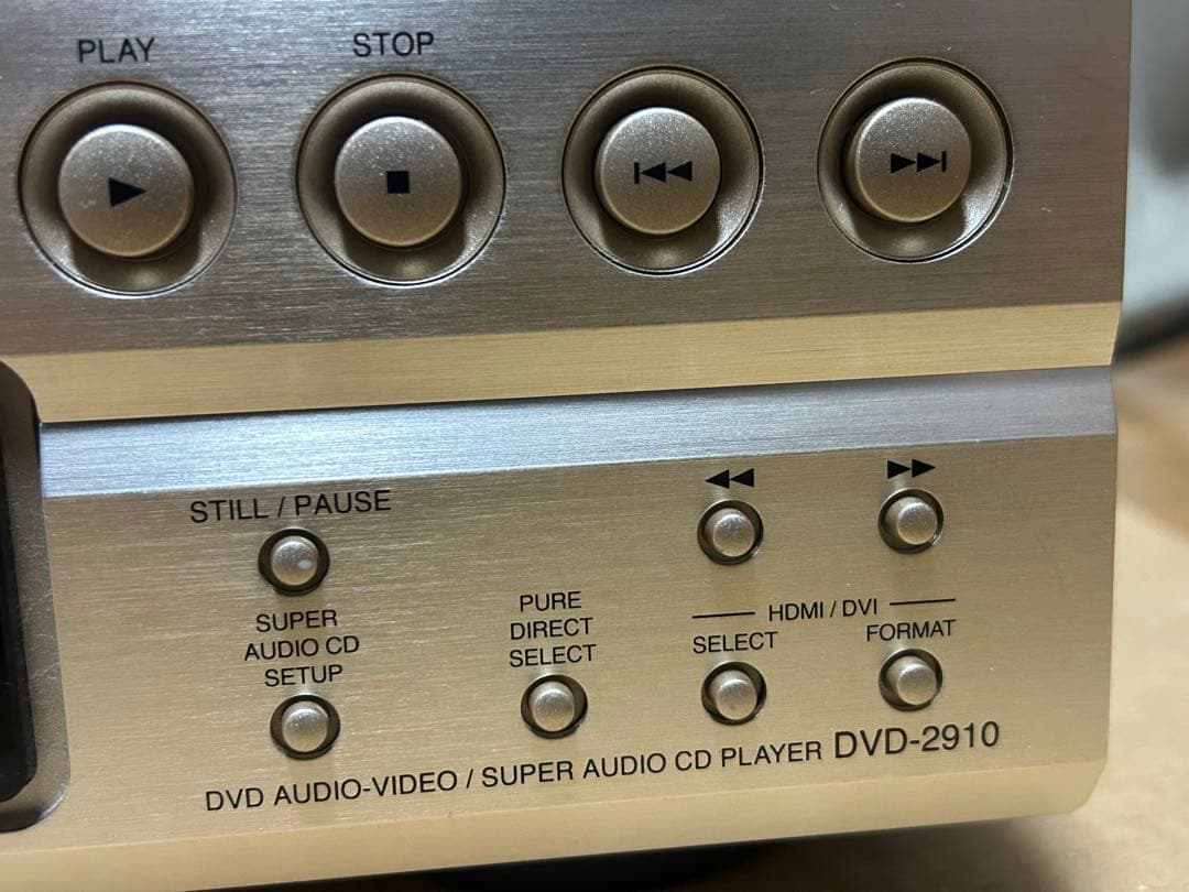 【使える！美品！】DENON DVD-2910 DVDプレーヤー動作確認済み！