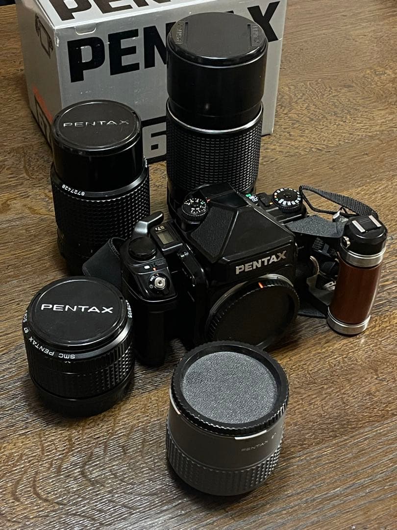 ペンタックス 67 Ⅱ PENTAX67Ⅱ レンズ3本