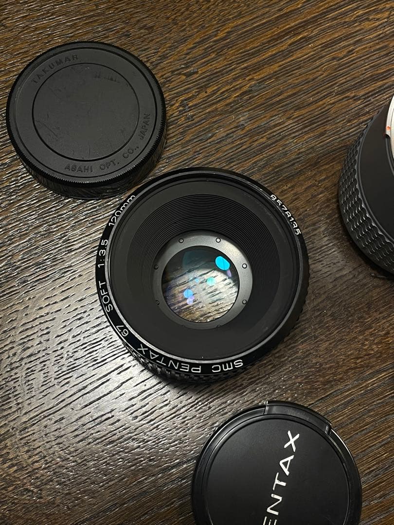 ペンタックス 67 Ⅱ PENTAX67Ⅱ レンズ3本