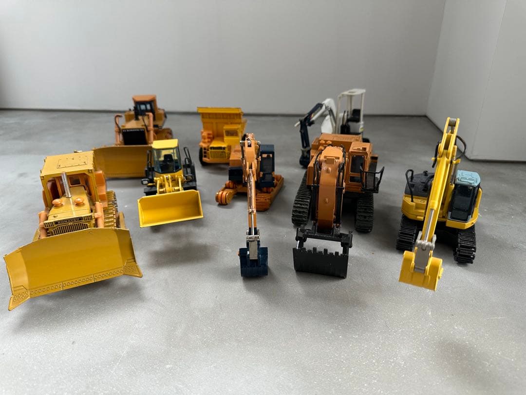 コマツ ミニカー 8台 まとめ売り