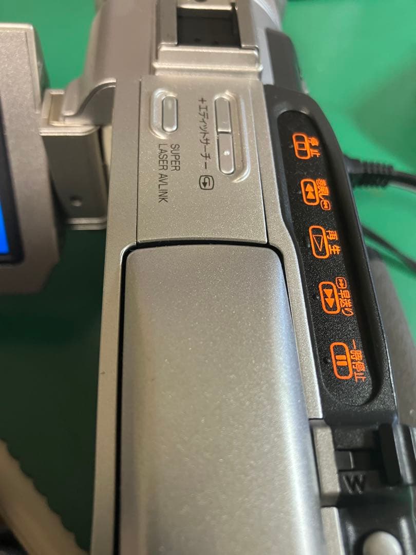ソニー ビデオカメラDCR-TRV20ミニDVテープ仕様 画面劣化のみ美品作動機