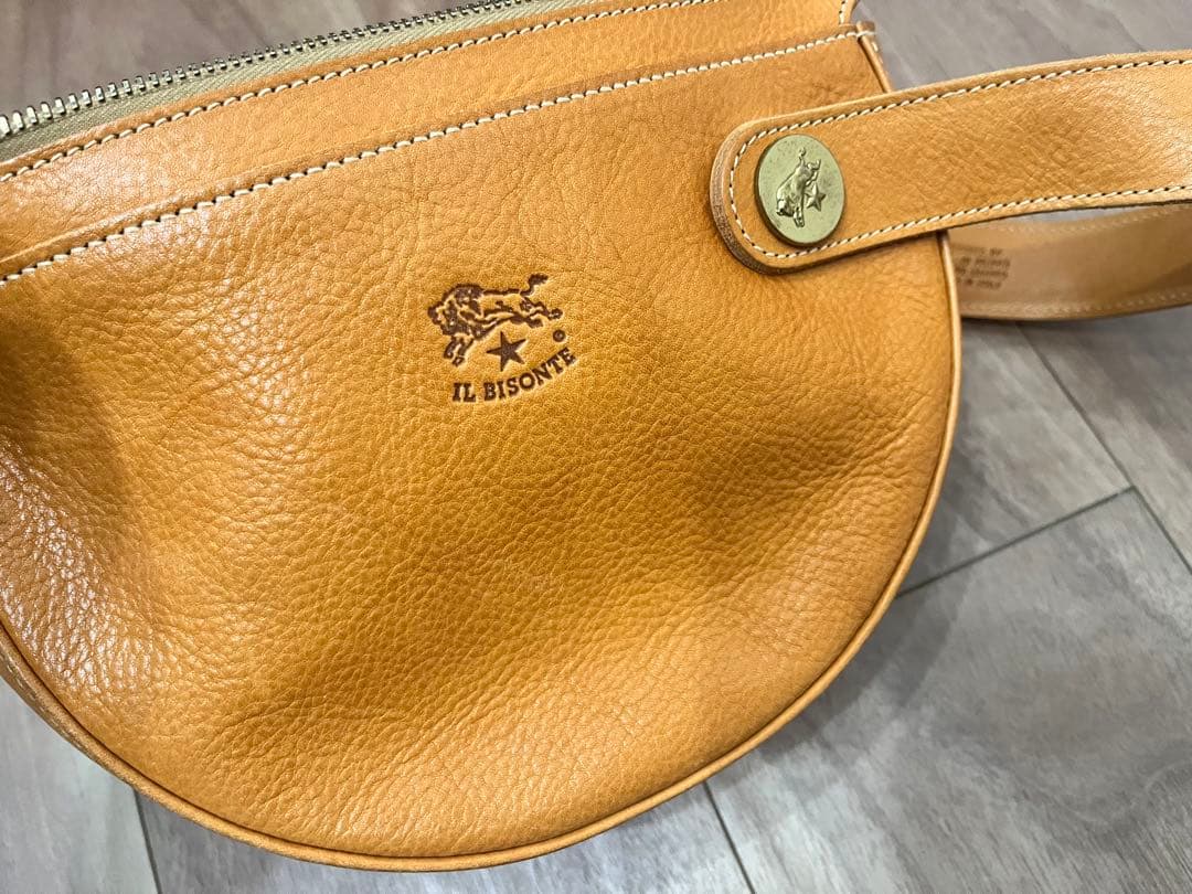 IL BISONTE キャメル バッグ　新品未使用