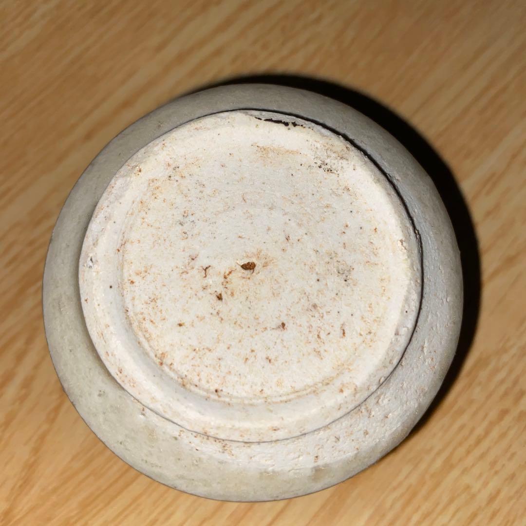 鉄絵白磁香合　宋時代