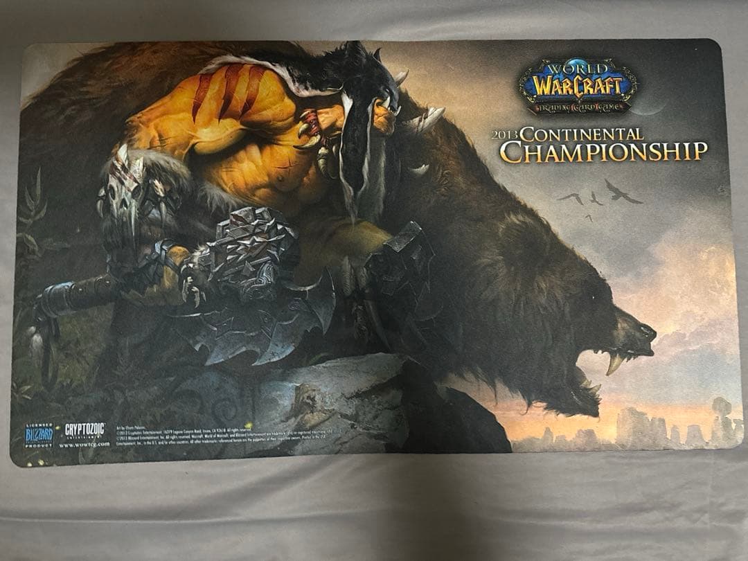 ハースストーン プレイマット 獣の相棒　Rexxar the Wanderer